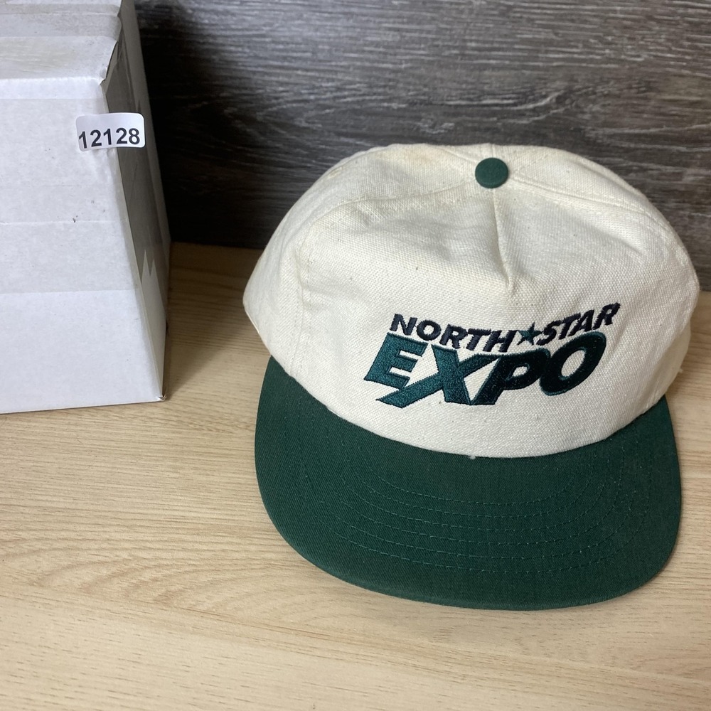 Vintage North Star Expo Hat Cap Snap Back Best Load Embroidered Mens 90s - Picture 11 of 11